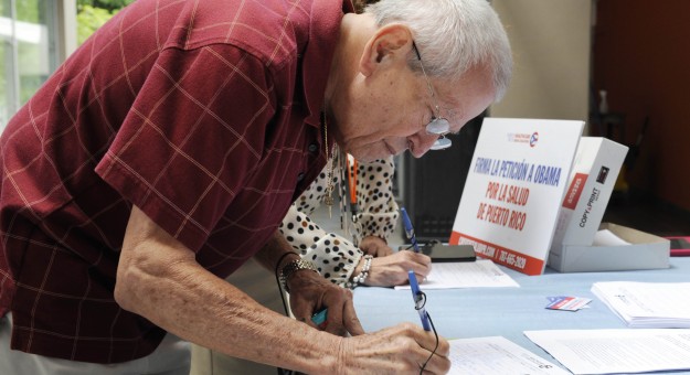 Arranca en el Recinto de Ciencias Médicas campaña UPR en apoyo al  Puerto Rico Healthcare Crisis Coalition