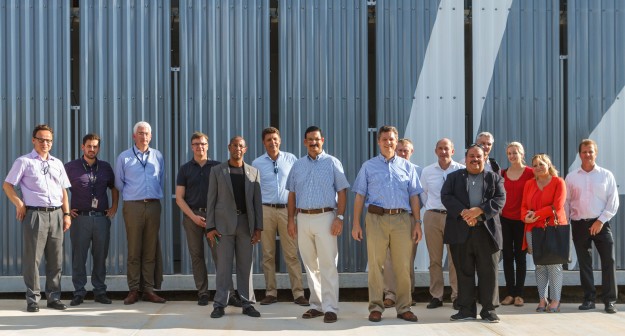 Visita Junta de Directores Junta de Directores de Lufthansa visita el Instituto de Aeronáutica y Aeroespacial de Puerto Rico en Aguadilla