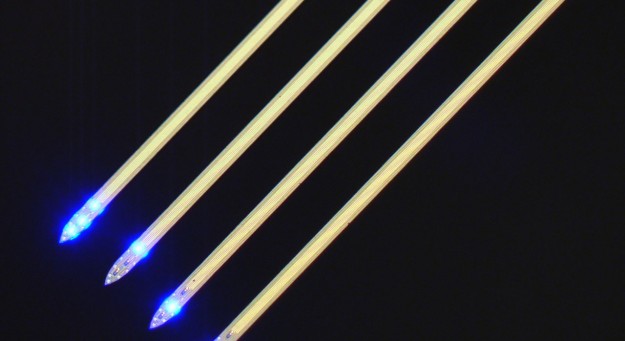 Electrodos de alto rendimiento combinados con optogenética