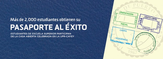 Print Más de 2,000 estudiantes obtienen su pasaporte al éxito