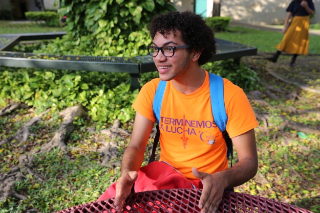 Edison Martínez Monegro, uno de los ganadores de la beca Gilman Edison Martínez Monegro, uno de los ganadores de la beca Gilman