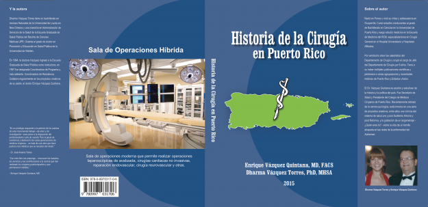 Portada Historia de la Cirugía en Puerto Rico Portada Historia de la Cirugía en Puerto Rico