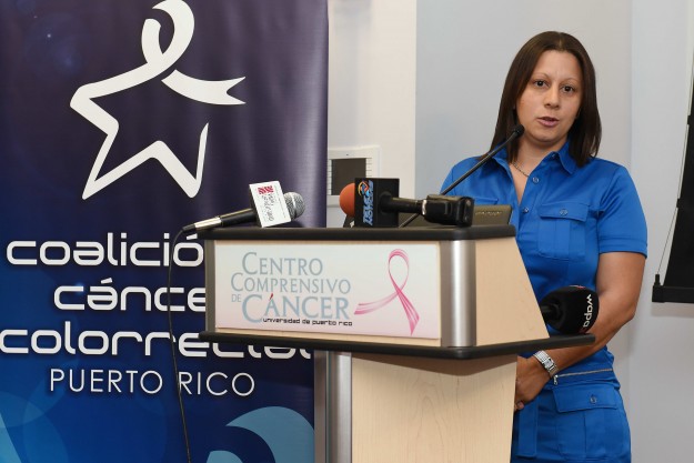 Aida Ramos, sobreviviente de cancer de colon. Aida Ramos, sobreviviente de cancer de colon.
