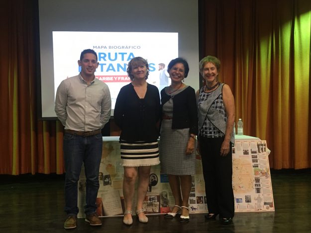 El arquitecto Ricardo Curet Agrón, Madame Christine Debreu, Dra. Migdalia Barreto De Caragol y Dra. Liliana Cotto Morales El arquitecto Ricardo Curet Agrón, Madame Christine Debreu, Dra. Migdalia Barreto De Caragol y Dra. Liliana Cotto Morales