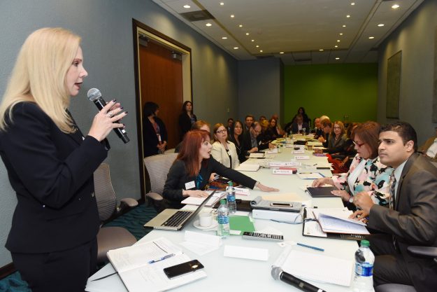 La Presidenta Interina de la Universidad de PR, Dra. Nivia Fernández durante reunión del Proyecto Alianza Inter-Agencial del Gobierno de Puerto Rico y la UPR en el Distrito de Convenciones. En la foto, reunión con el Secretario del Trabajo y Recursos Humanos, Carlos J Saavedra Gutiérrez y Nitza Irizarry, Directora de OCALARH. La Presidenta Interina de la Universidad de PR, Dra. Nivia Fernández durante reunión del Proyecto Alianza Inter-Agencial del Gobierno de Puerto Rico y la UPR en el Distrito de Convenciones. En la foto, reunión con el Secretario del Trabajo y Recursos Humanos, Carlos J Saavedra Gutiérrez y Nitza Irizarry, Directora de OCALARH.