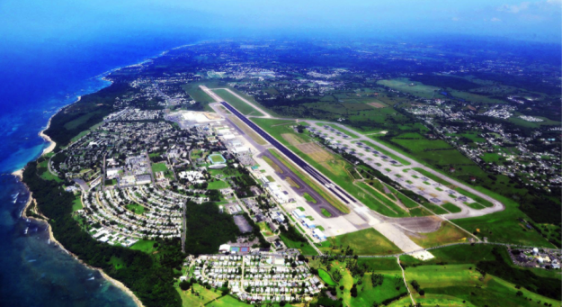 Vista aérea Base Ramey- Aguadilla