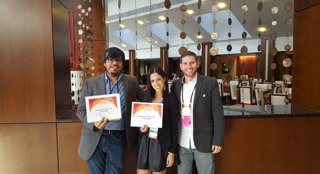 Desde la izquierda, los doctores Ubaldo Córdova, Mari Zapata y José Lugo