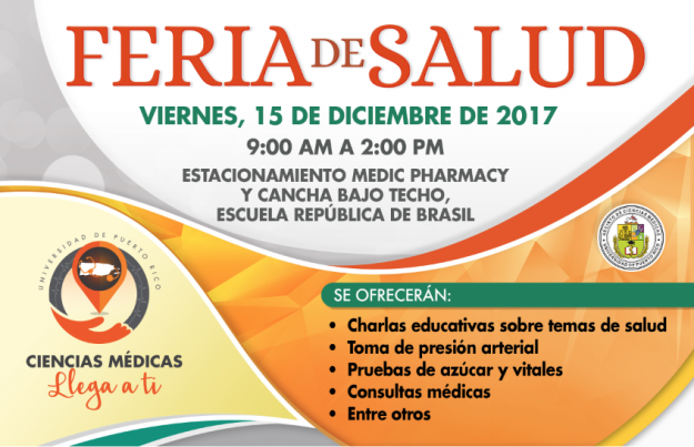 Ciencias Médicas realizará Feria de Salud en Reparto Metropolitano Ciencias Médicas realizará Feria de Salud en Reparto Metropolitano