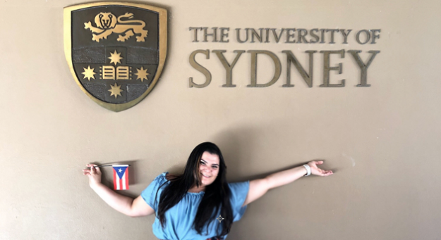 Nilka Arroyave en Sídney Nilka Arroyave en Sídney