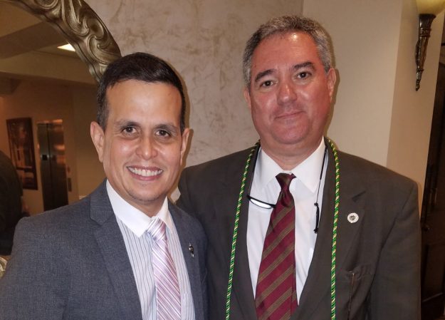 Dr. Méndez y Rector del RCM Dr. Méndez y Rector del RCM