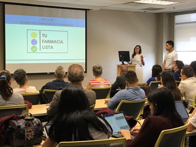 Estudiantes doctorales de Farmacia del Recinto de Ciencias Médicas desarrollan innovadoras campañas de comunicación en salud Estudiantes doctorales de Farmacia del Recinto de Ciencias Médicas desarrollan innovadoras campañas de comunicación en salud