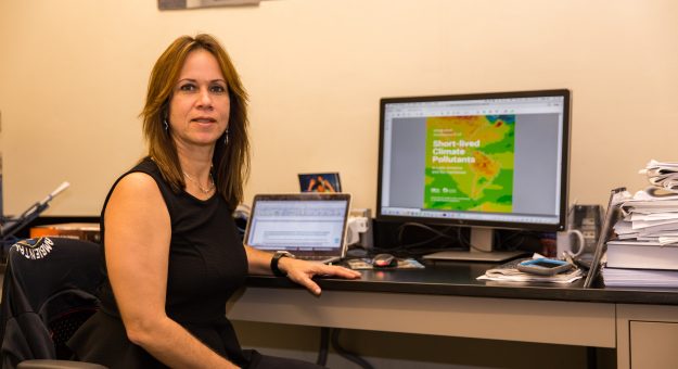 Dra. Olga Mayol contribuye en 1er estudio de contaminantes climáticos en latinoamérica y el caribe