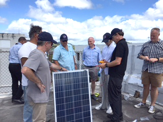 Casa Universidad de UPR-Cayey recibe donativo de energía solar Casa Universidad de UPR-Cayey recibe donativo de energía solar
