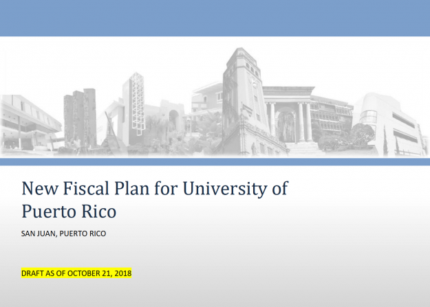 Plan Fiscal UPR Plan Fiscal UPR