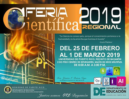Feria Científica Regional 2019 Feria Científica Regional 2019