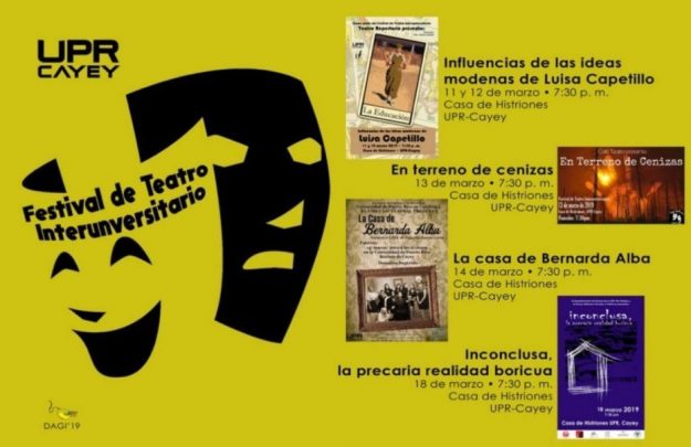 Afiche Festival Teatro Interuniversitario 2019 Afiche Festival Teatro Interuniversitario 2019