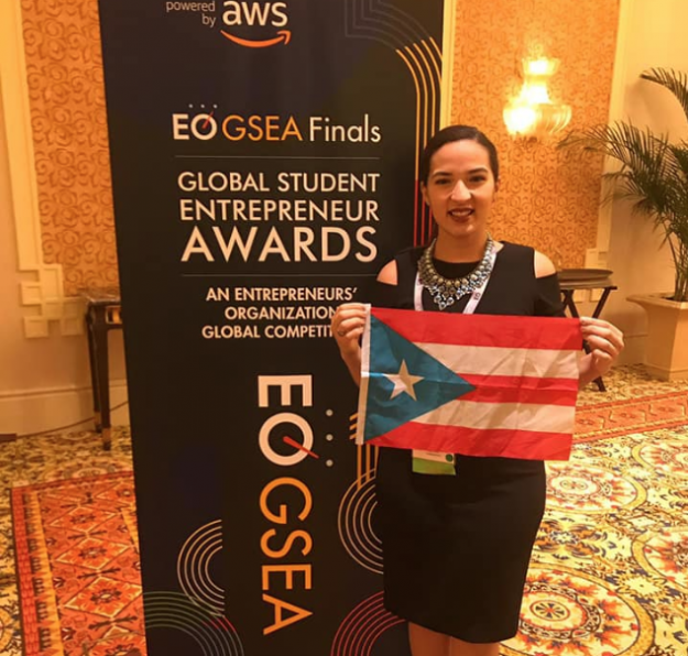 La emprendedora, quien se graduará del RUM el próximo mes de junio, espera lanzar la aplicación este año. Suministrada La emprendedora, quien se graduará del RUM el próximo mes de junio, espera lanzar la aplicación este año. Suministrada