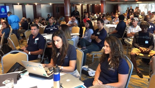 Participantes de la asamblea de CARICOOS. Participantes de la asamblea de CARICOOS.