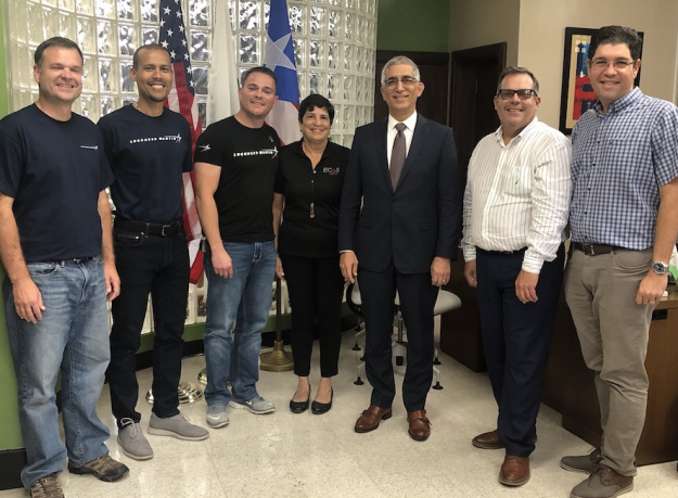 Rector y funcionarios del RUM junto a ejecutivos de Lockheed Martin Rector y funcionarios del RUM junto a ejecutivos de Lockheed Martin