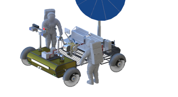 Rove with astronauts