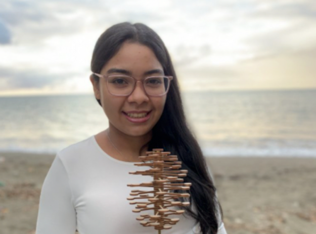 La estudiante colegial Gabriela Yañez La estudiante colegial Gabriela Yañez