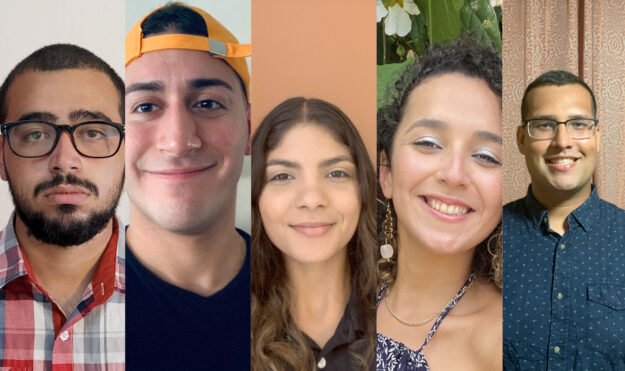 UPR RP Becas Mellon Mays – Abner Trujillo, Yannardo Rojas, Laura Berrios, Isabelle Hernandez y Rodney Padovani UPR RP Becas Mellon Mays - Abner Trujillo, Yannardo Rojas, Laura Berrios, Isabelle Hernandez y Rodney Padovani