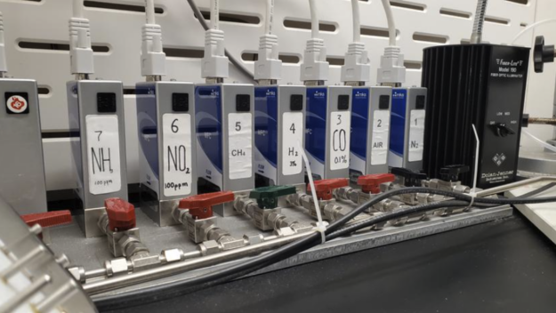 Dispositivo desarrollado por investigadores de la UPR medirá gases tóxicos a concentraciones ultrabajas Dispositivo desarrollado por investigadores de la UPR medirá gases tóxicos a concentraciones ultrabajas