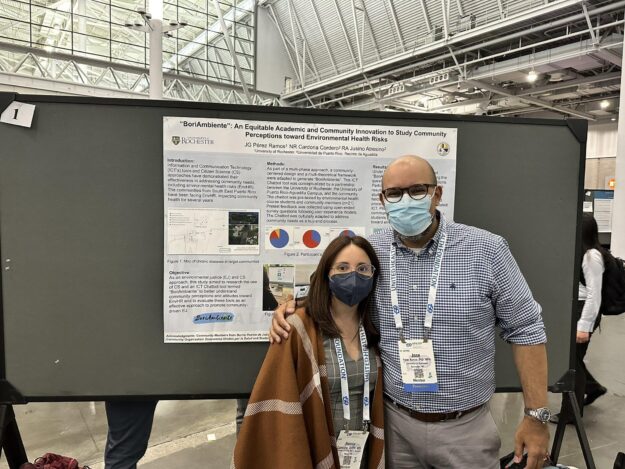 Dra. Cardona y Dr. José Pérez UPR Aguadilla se destaca en la Conferencia Internacional Anual de la Asociación Americana de Salud Pública