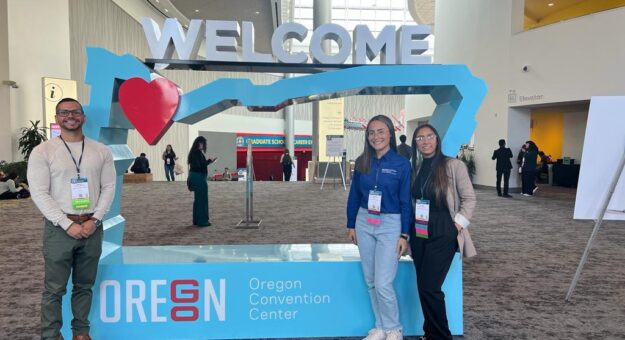 Estudiantes de UPR Aguadilla presentan sus investigaciones en Portland, Oregon.