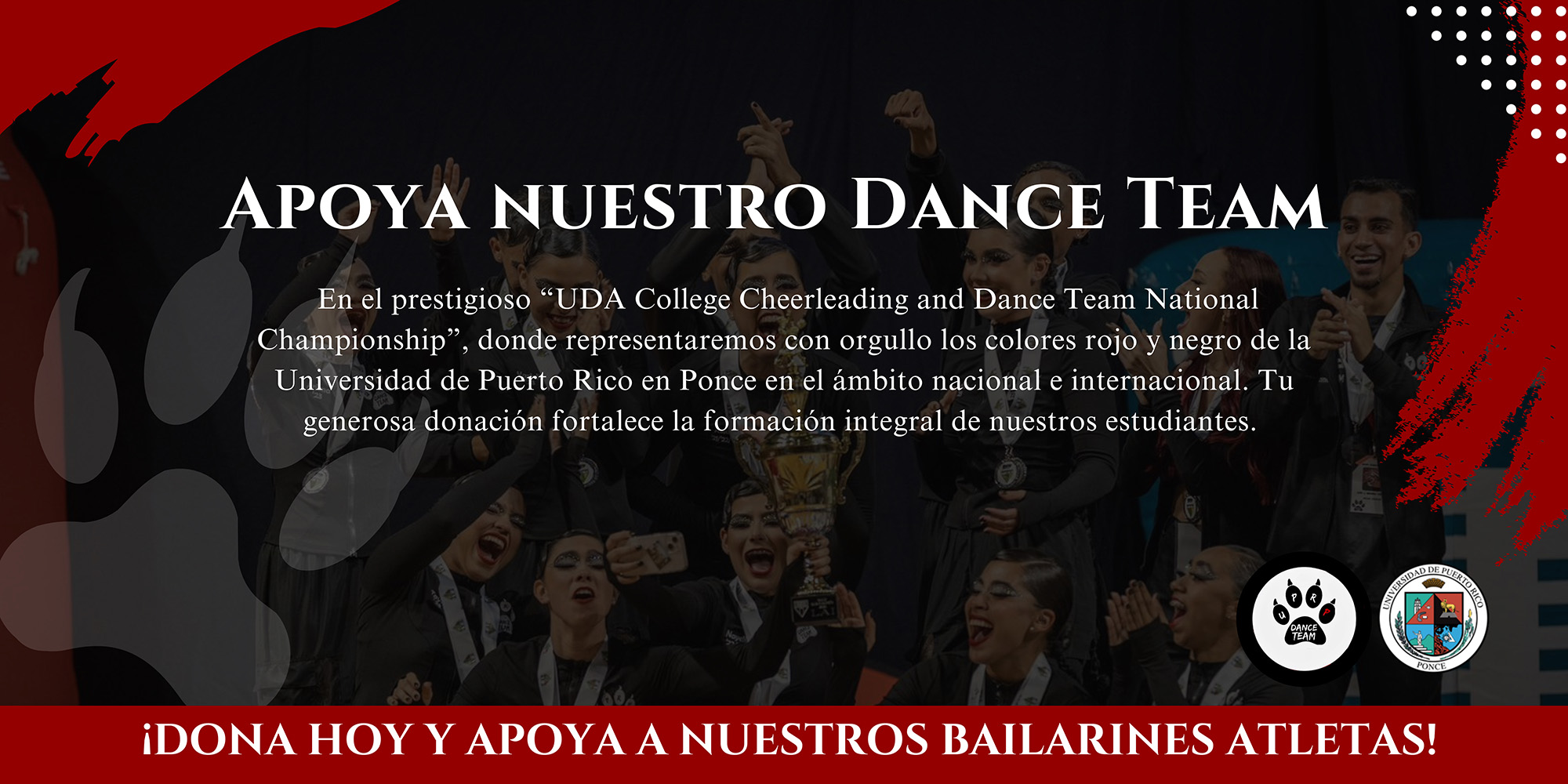 UPR-Ponce-Dance-Team-Banner-small Dona hoy y apoya nuestros bailarines atletas - UPR Ponce Dance Team.