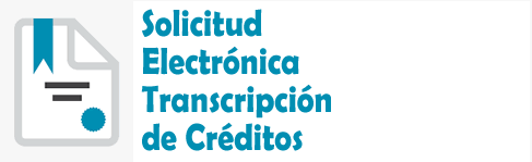 SOLICITUD TRANSCRIPCION DE CREDITOS