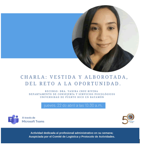 CHARLA-VESTIDA-ALBOROTADA – Universidad de Puerto Rico Bayamón