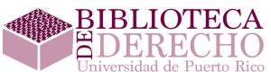 Biblioteca de Derecho Logo