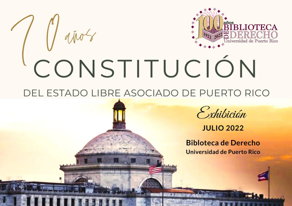 Exhibicion 70 años: Constitución del Estado Libre Asosciado de Puerto Rico (Promo)