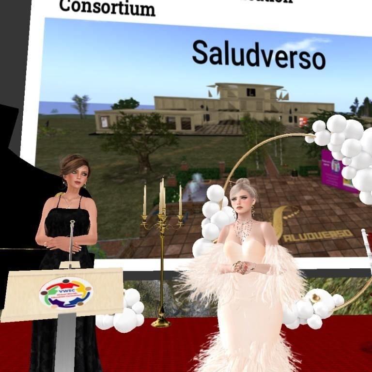 Tercer aniversario de Saludverso, Mundos virtuales