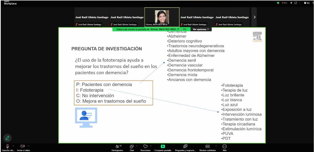 La pregunta de investigación en las búsquedas sistemáticas