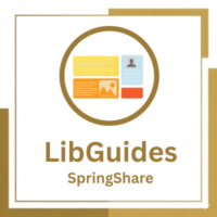 Botón LibGuides Pulse aquí para acceder a las guías académicas de la Biblioteca en la plataforma LibGuide.