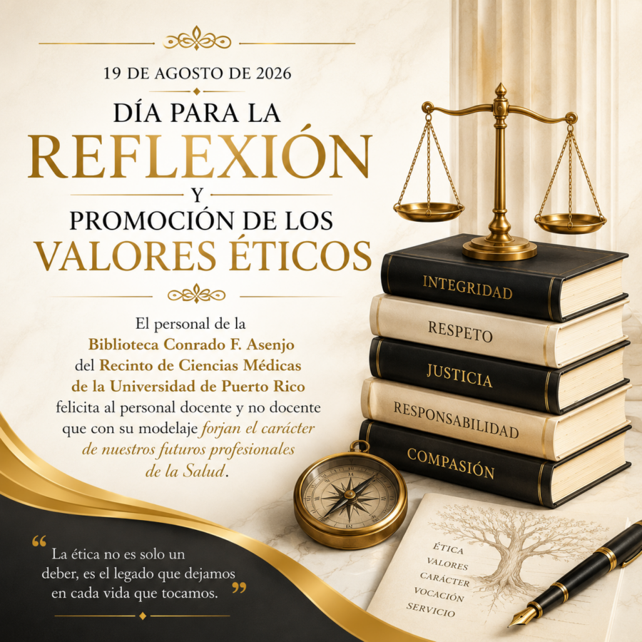 Día para la reflexión y promoción de los valores éticos Miércoles 19 de agosto de 2026 Día para la reflexión y promoción de los valores éticos.