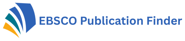 Logo del producto EBSCO Publication Finder.