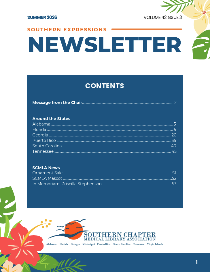 SE Newsletter Summer2026v42i3 Southern Expressions Newsletter (Summer 2026) Full Issue.