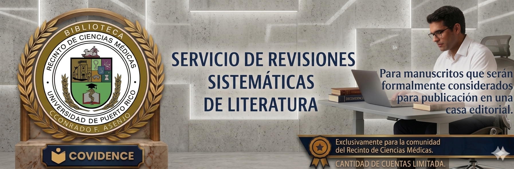 Promo COVIDENCE mejorada Promoción Servicio de Revisiones Sistemáticas de Literatura y la Herramienta COVIDENCE