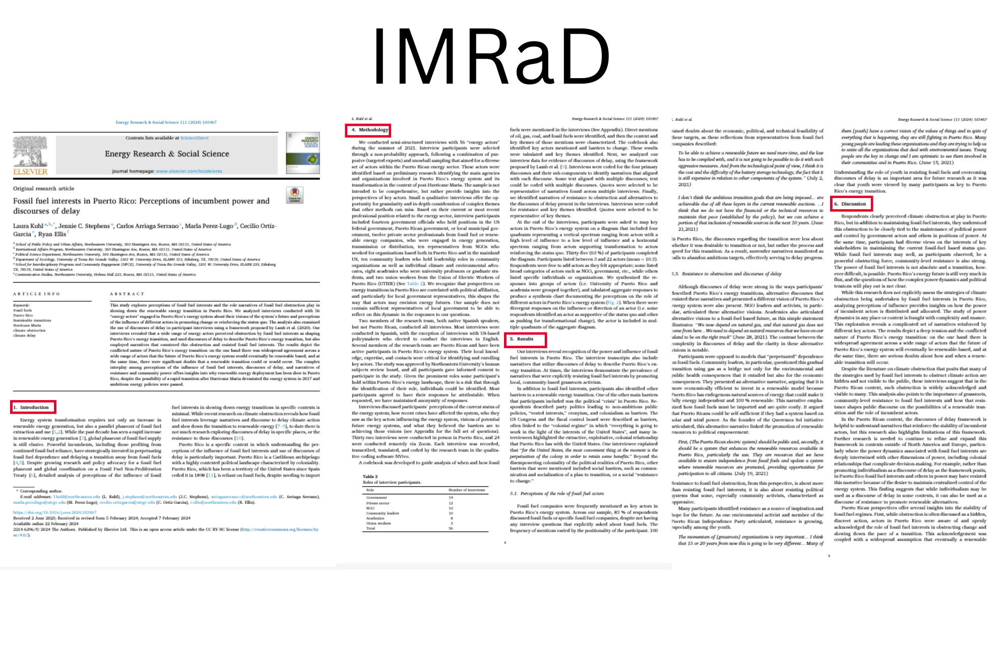 IMRAD (17 x 11 in)