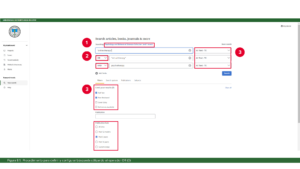 Presenta ejemplo de cómo definir y configurar una búsqueda avanzada en una base de datos escribiendo utilizando el operador de lógica booleana OR