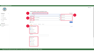 Presenta ejemplo de cómo definir y configurar una búsqueda avanzada en una base de datos escribiendo utilizando el operador de lógica booleana NOT
