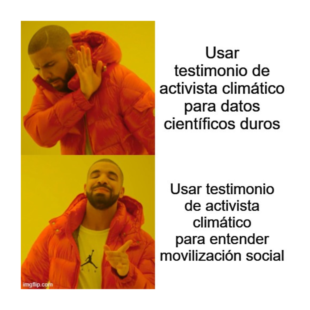 Meme de Drake - Misma fuente, diferente valor