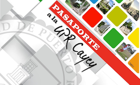 Arte representativo a la actividad Casa Abierta UPR Cayey(Pasaporte a al UPR Cayey)