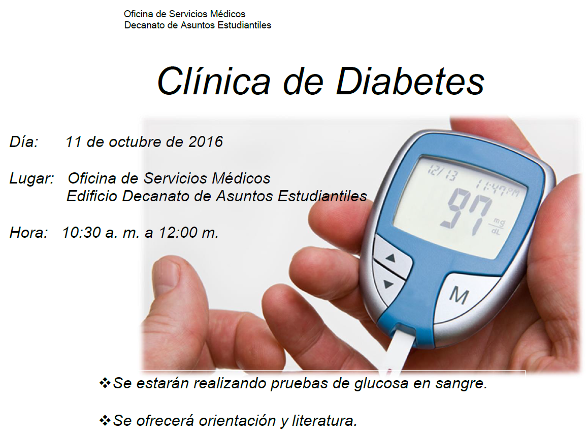 Imagen promoción Clínica de Diabetes