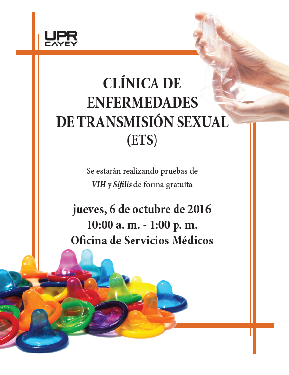 Imagen de promoción a la Clínica de Enfermedades de Transmisión Sexual