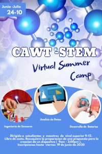 Image promo CAWT STEM Virtual Summer Camp