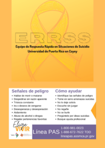 Imagen de información Señales de peligro ERRSS